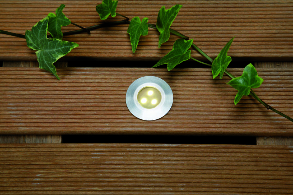 Встраиваемый светильник Garden lights Alpha, холодный белый