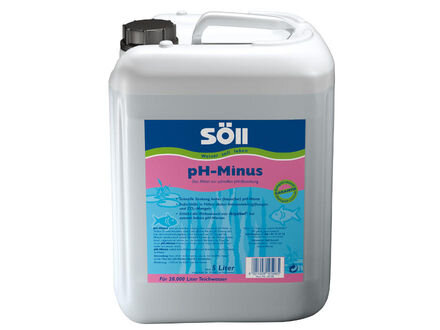 Средство для понижения уровня PH Soll PH-MINUS 5.0л.