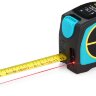 Лазерный дальномер Xiaomi Mileseey Laser Ranging Tape Measure (DT10) 40 м голубой/черный