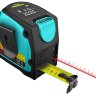Лазерный дальномер Xiaomi Mileseey Laser Ranging Tape Measure (DT10) 40 м голубой/черный