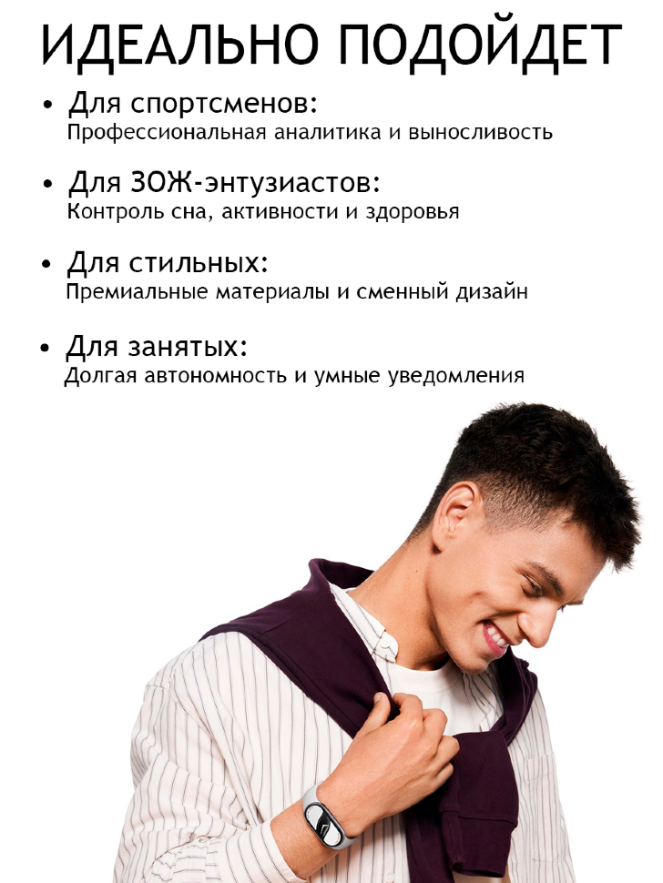 Фитнес-браслет Xiaomi Smart Band 10 EU Ceramic edition