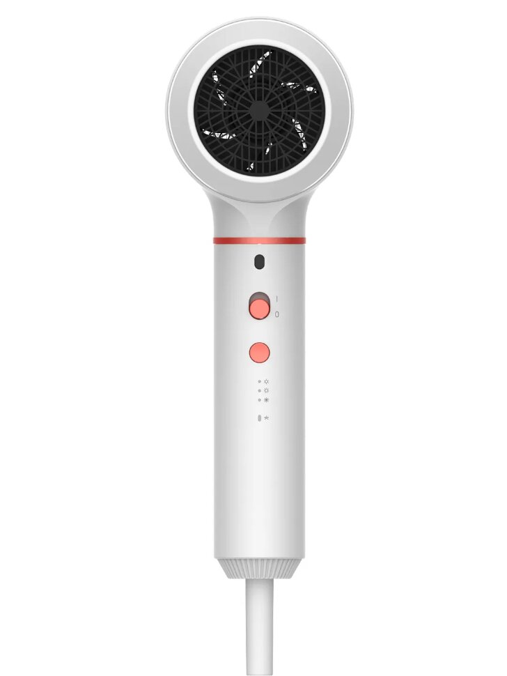 Фен для волос DEERMA DEM-CF30W, Белый, с диффузором и концентратором